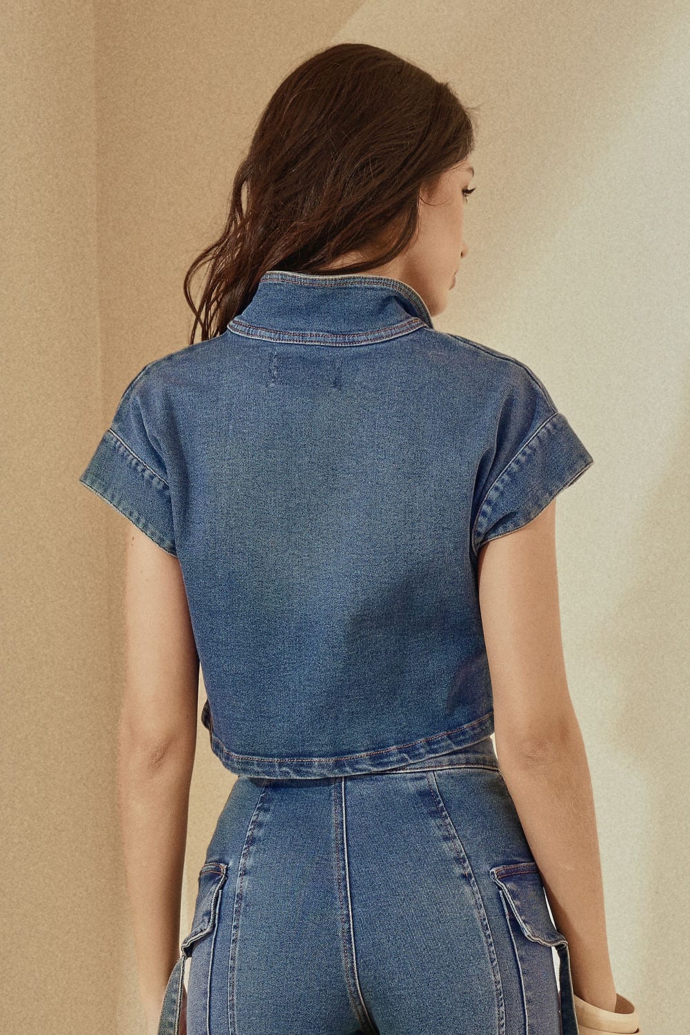 Pescadores Blouse Denim - imagen 2