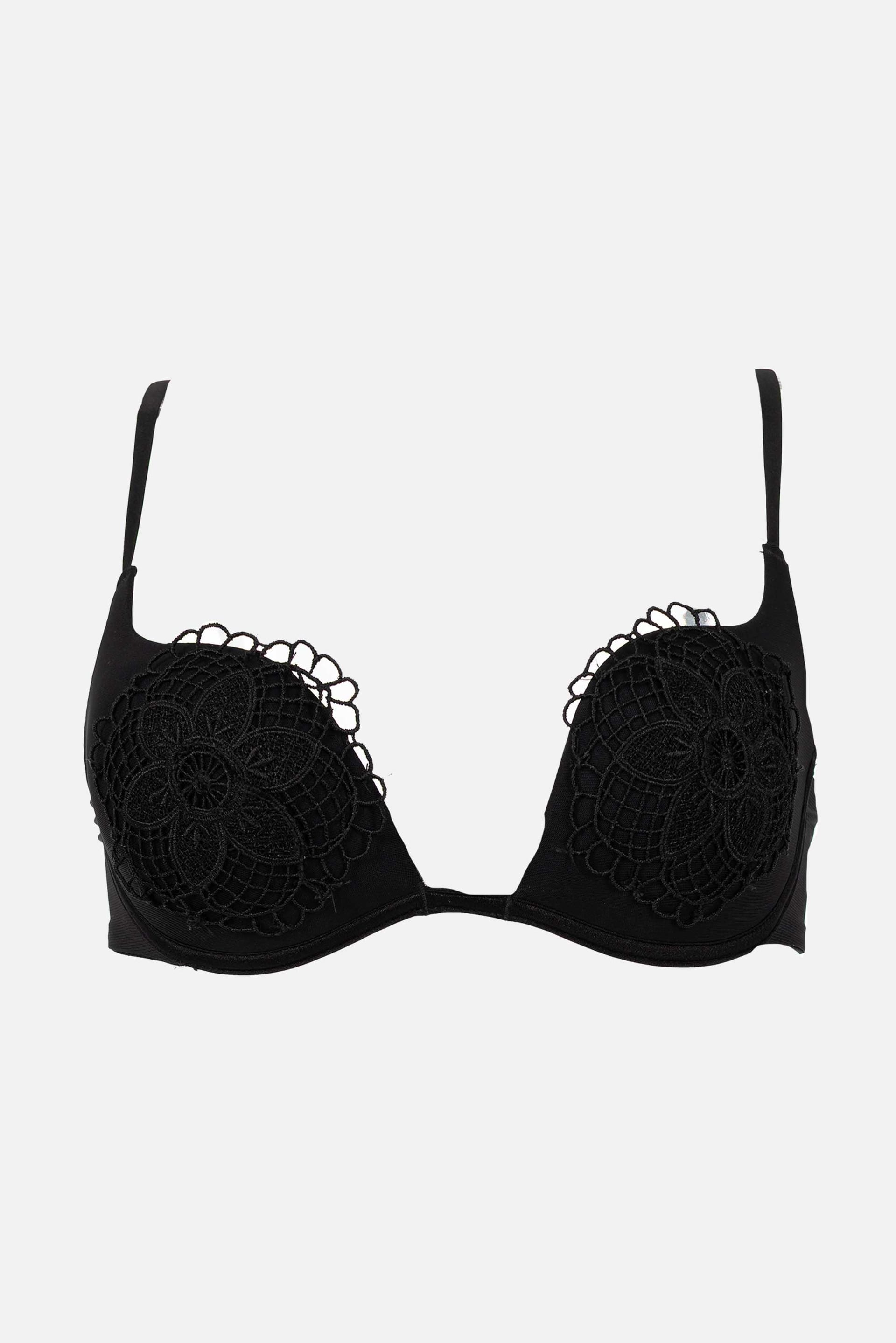 BRASIER CON COPA Y ARO ELLIPSE NEGRO - imagen 4