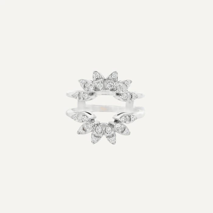 Anillo Tiara Doble feather - imagen 1