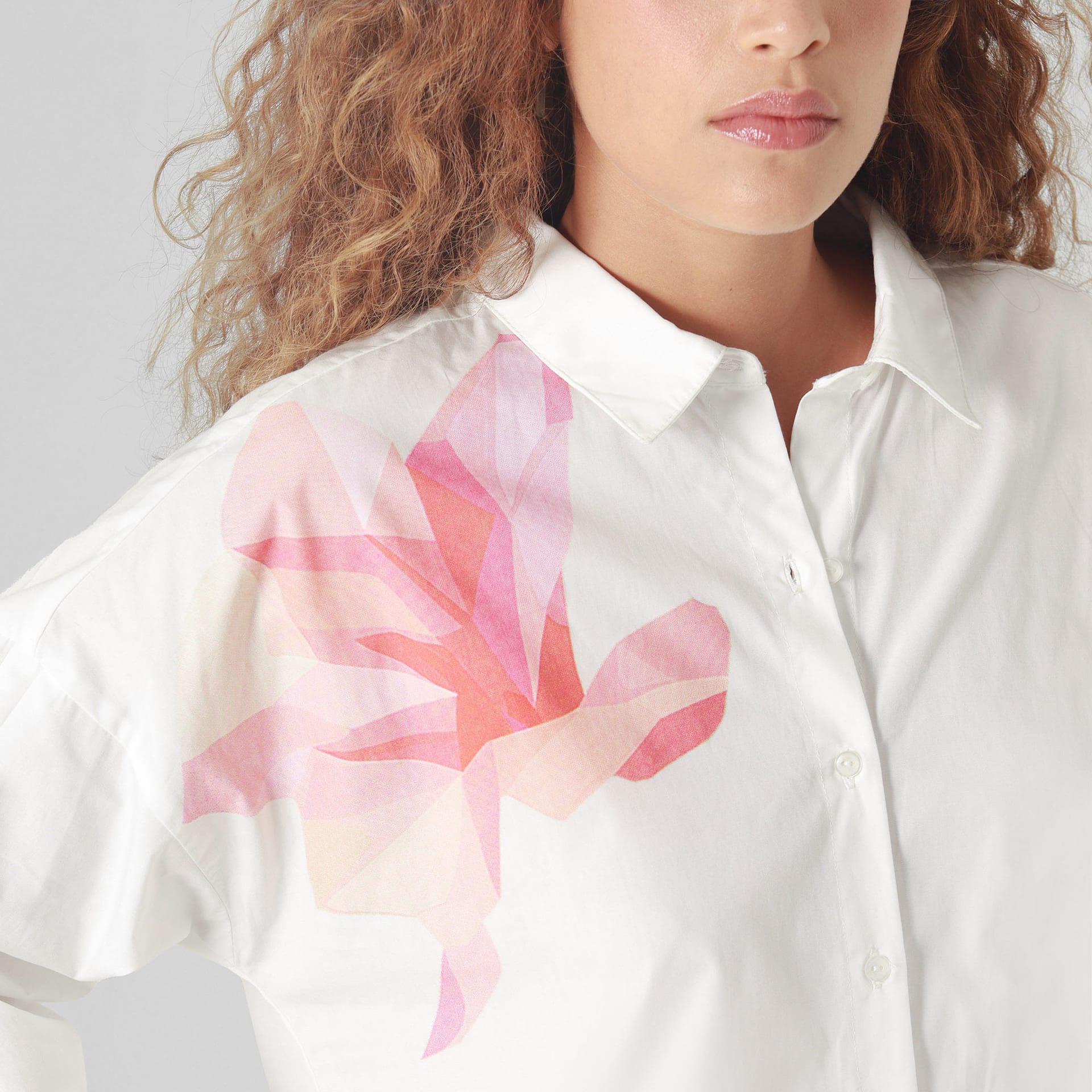 Camisa Cuello Camisero Manga Larga - imagen 6