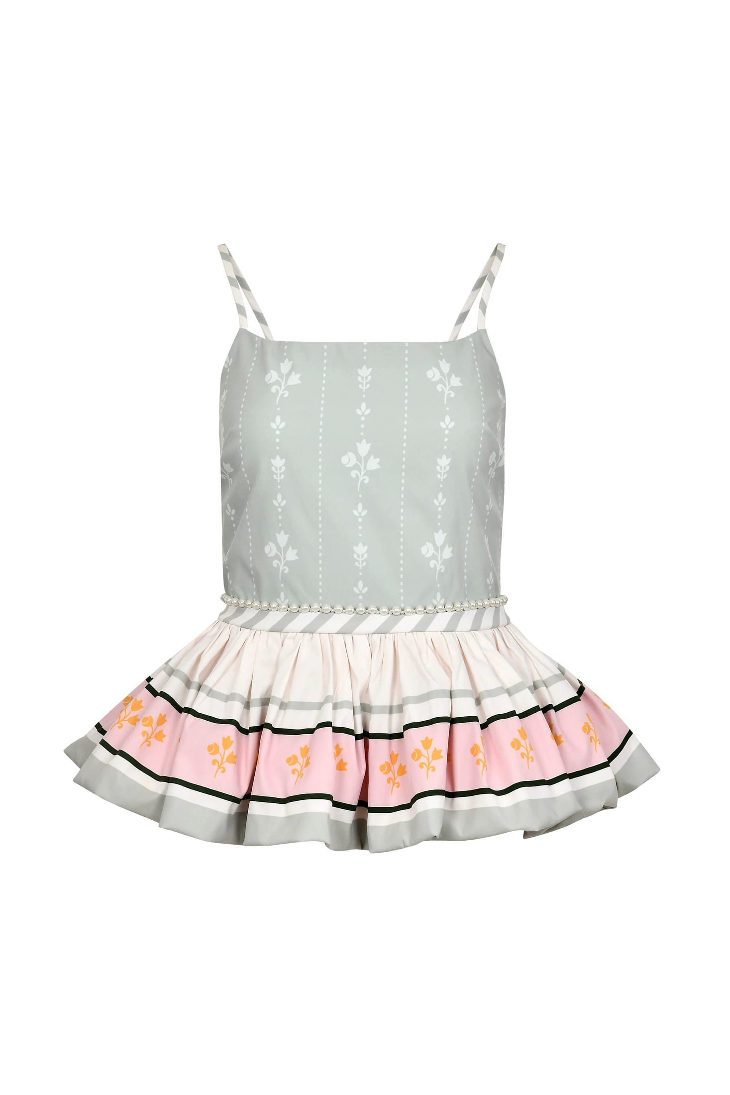 Camille Peplum Top - imagen 1