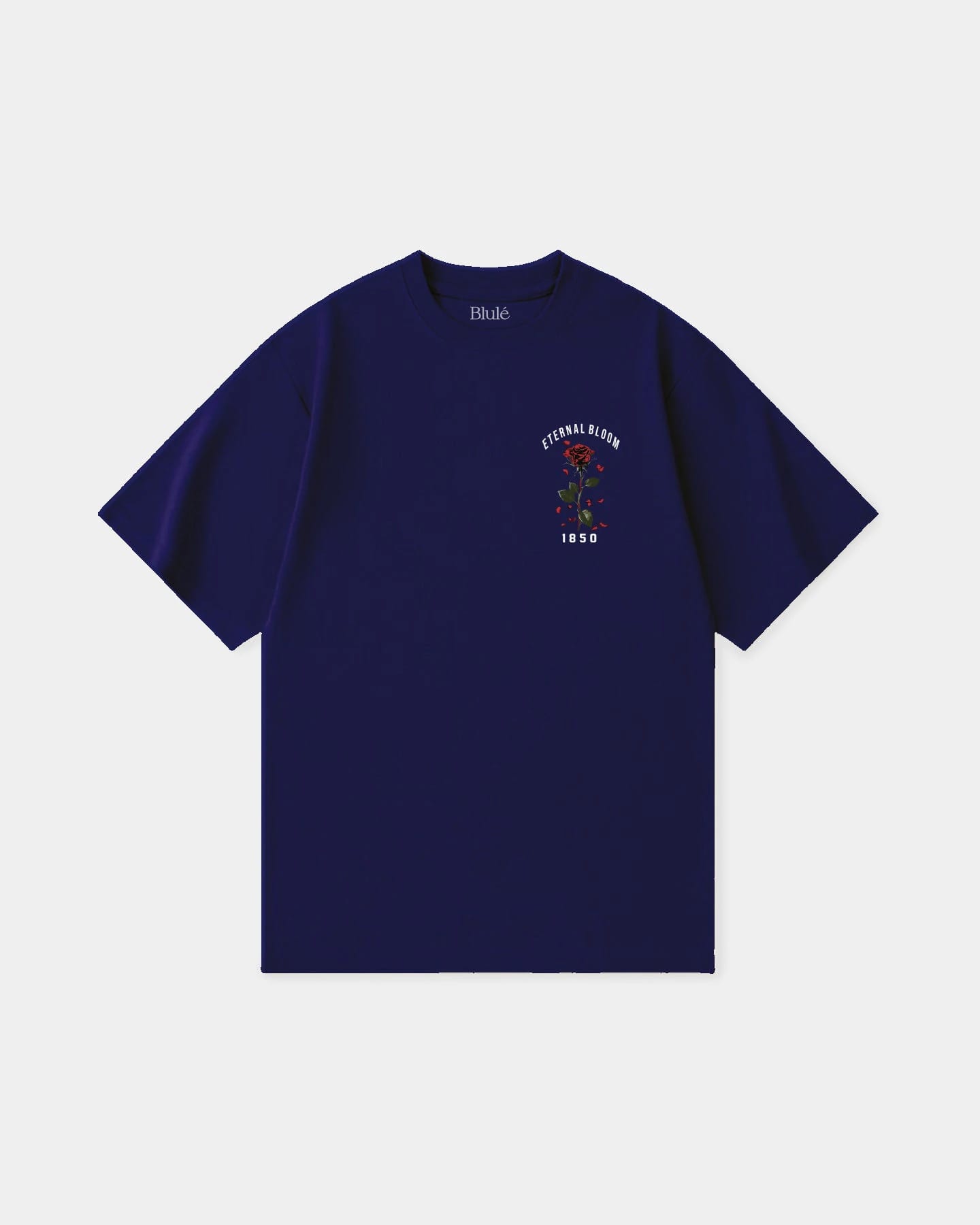 Oversized T Shirt Eternal Bloom Blue Navy - imagen 2