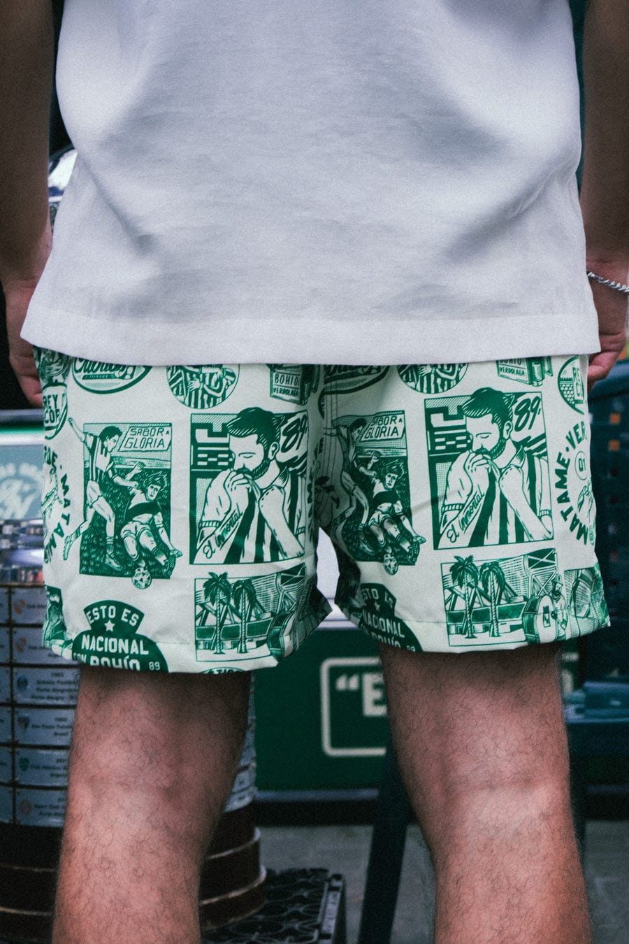 PANTALONETA GRAFICOS TRADICION AN BOHIO - imagen 2