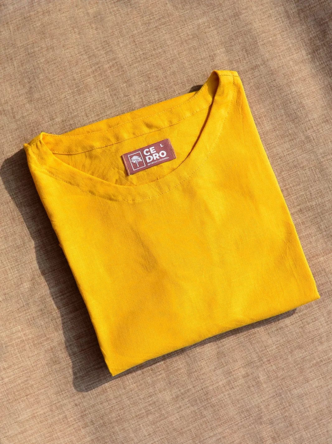 CAMISETA LINO ALGODÓN - imagen 10