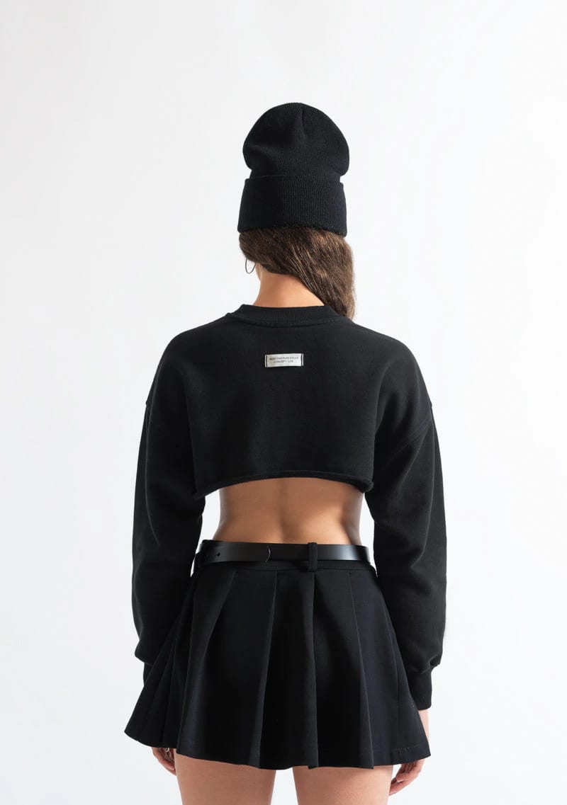 Monclair black crewneck - imagen 3