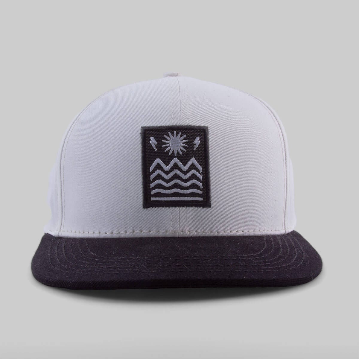 GORRA ELEMENTAL BLACO MARFIL / NEGRO - imagen 1