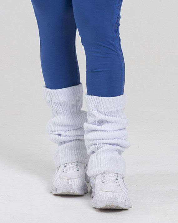 Medias calentadoras blanco outdoor FIBER - imagen 1