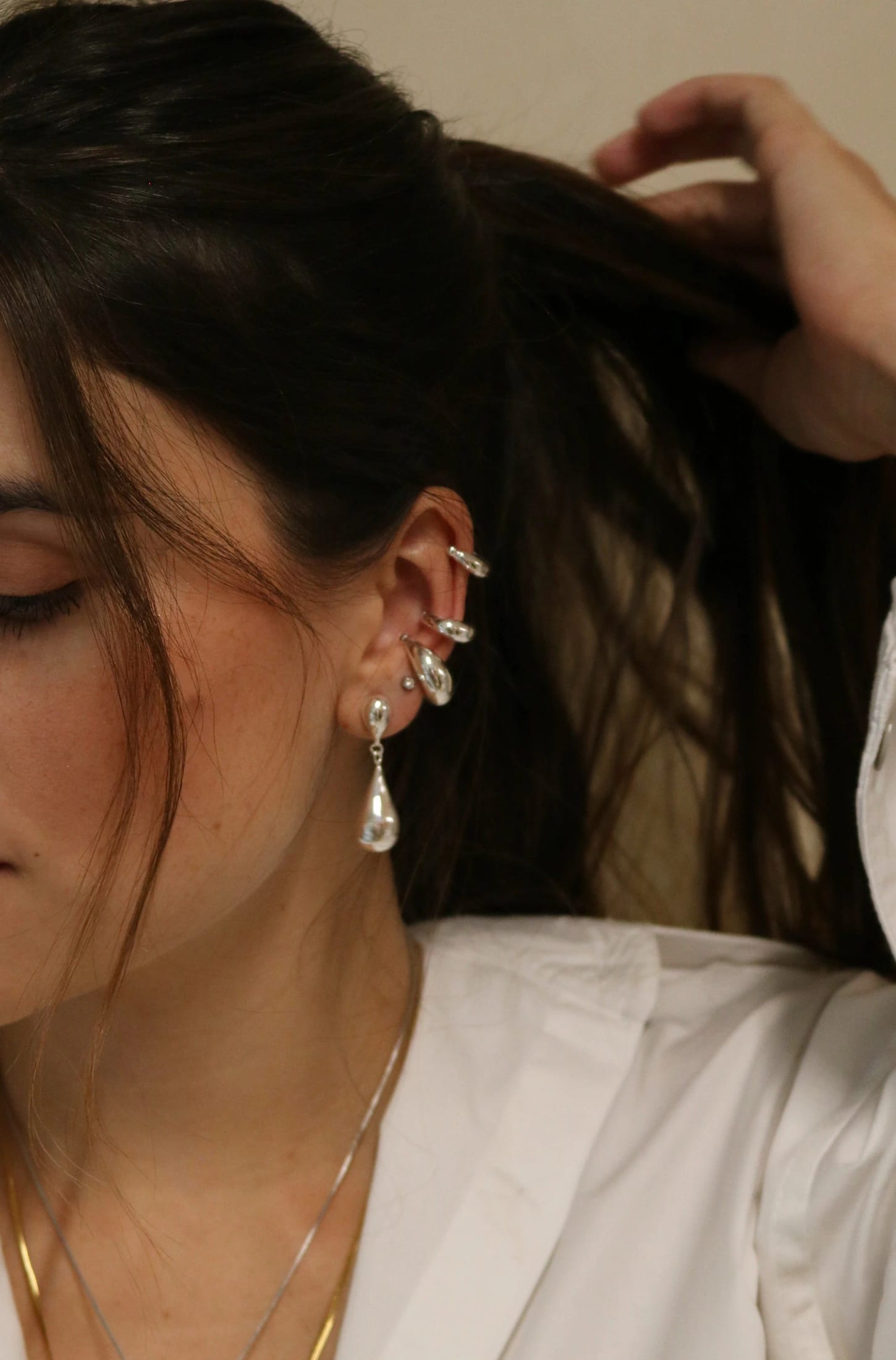 Earcuff Icon | Plateado - imagen 3