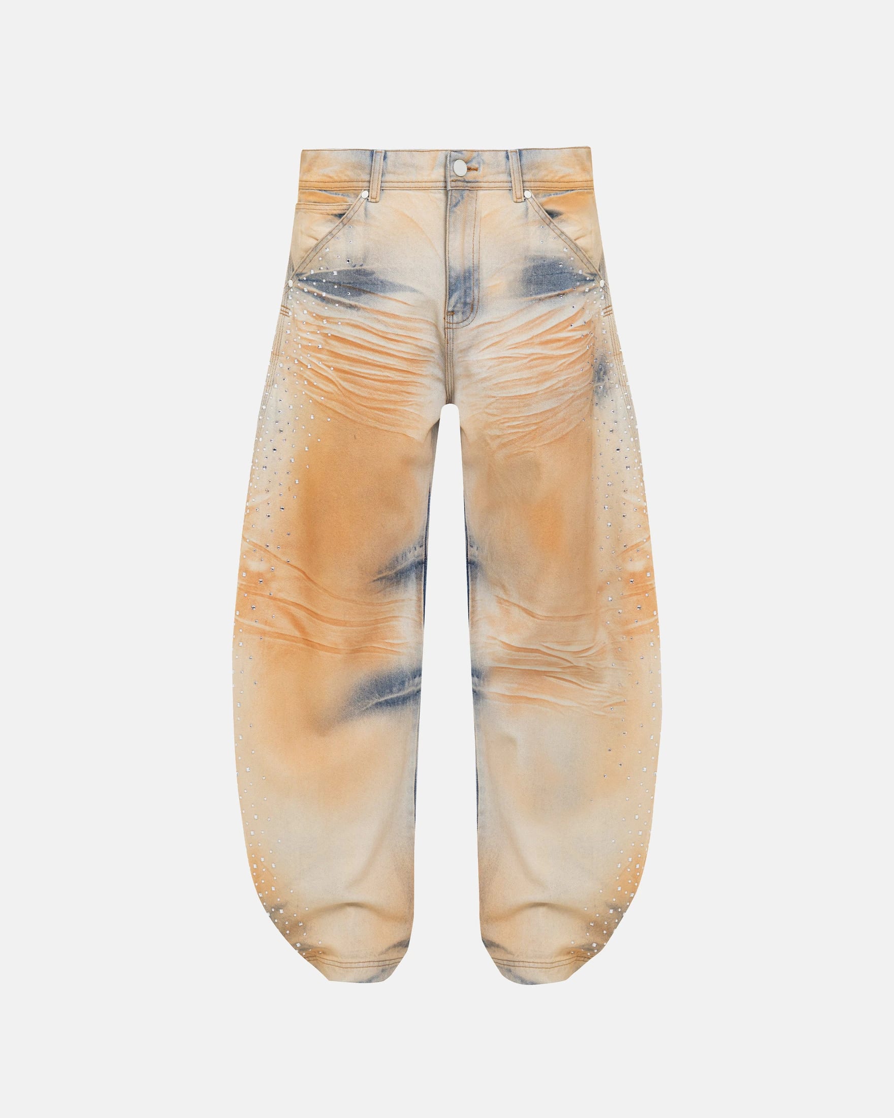 Golden Heritage Pearled Barrel Jeans Oasis Blue - imagen 1