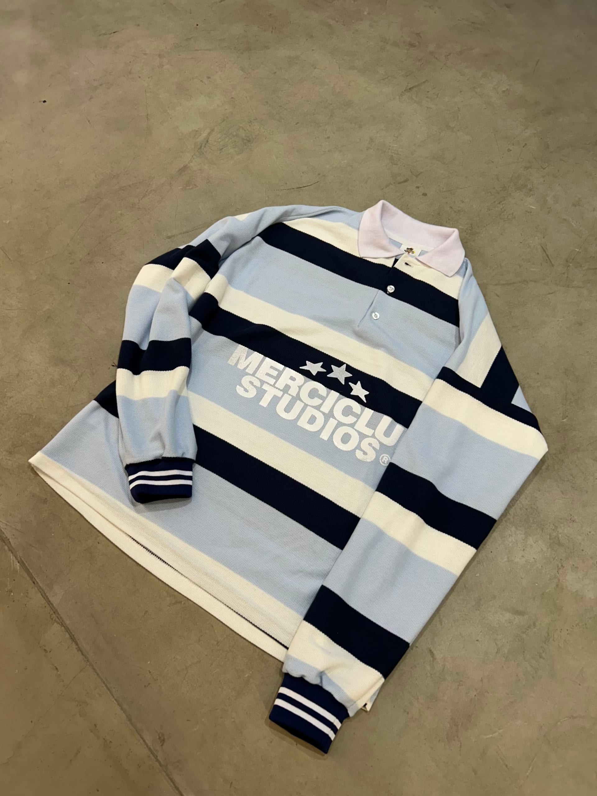 Hoodie Polo Merci Azul - imagen 1