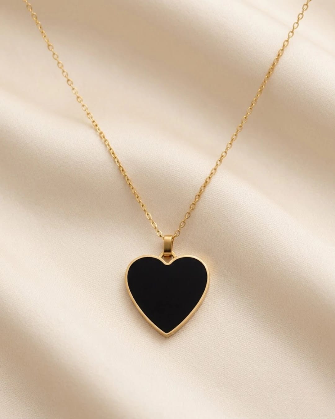 CADENA BLACK MAXI HEART - imagen 7
