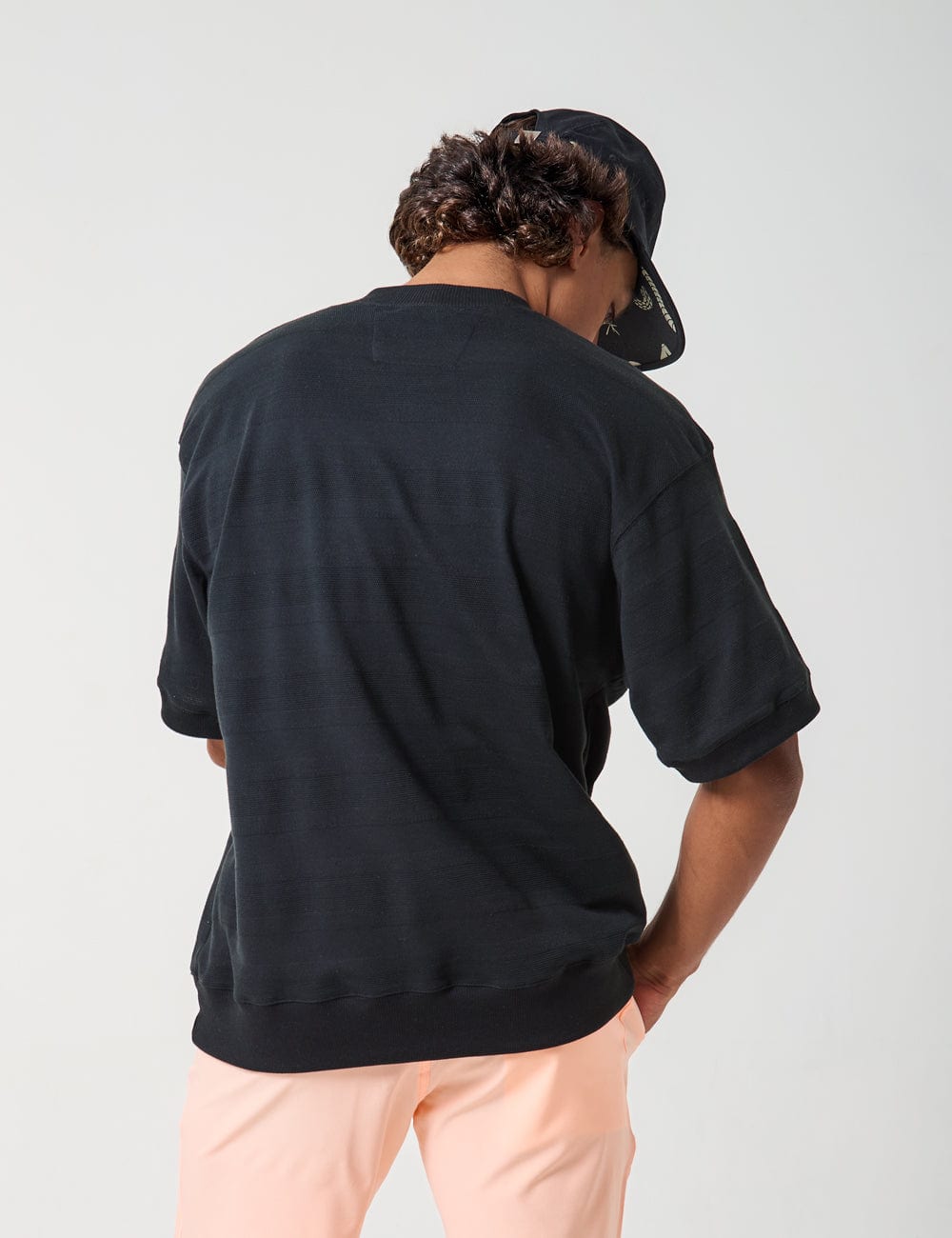 Camiseta Boxy fit Onda Hombre - imagen 4