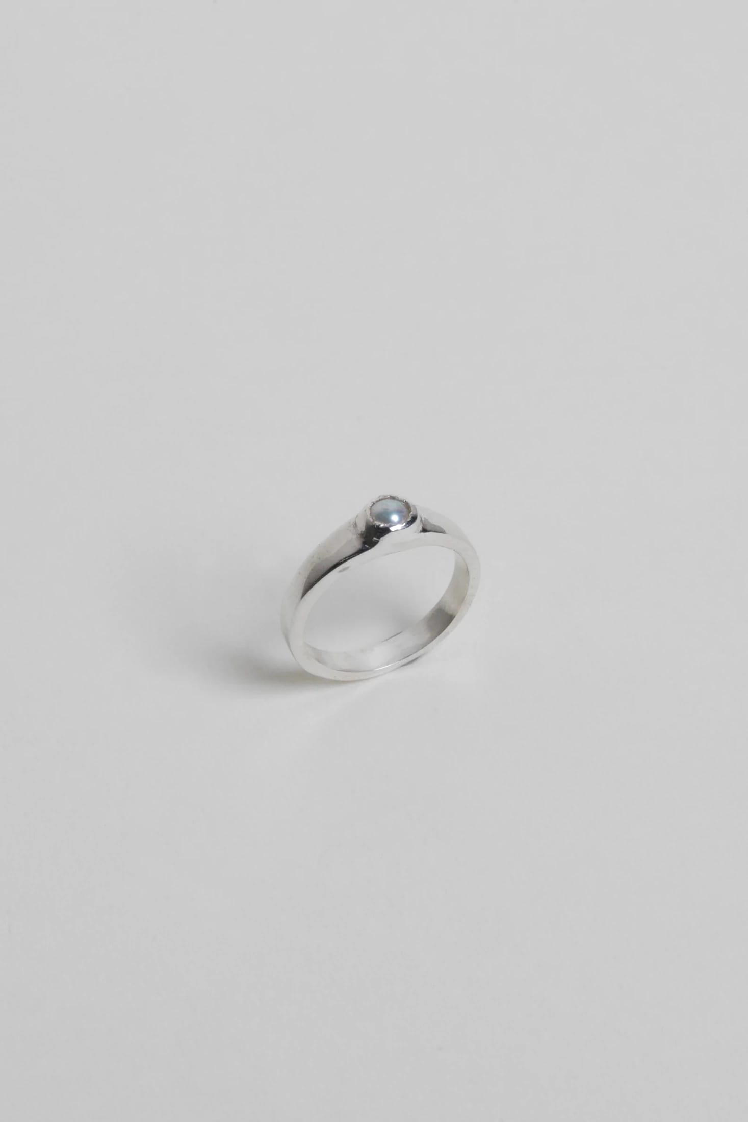 CLOUD RING WITH NATURAL PEARL - imagen 4