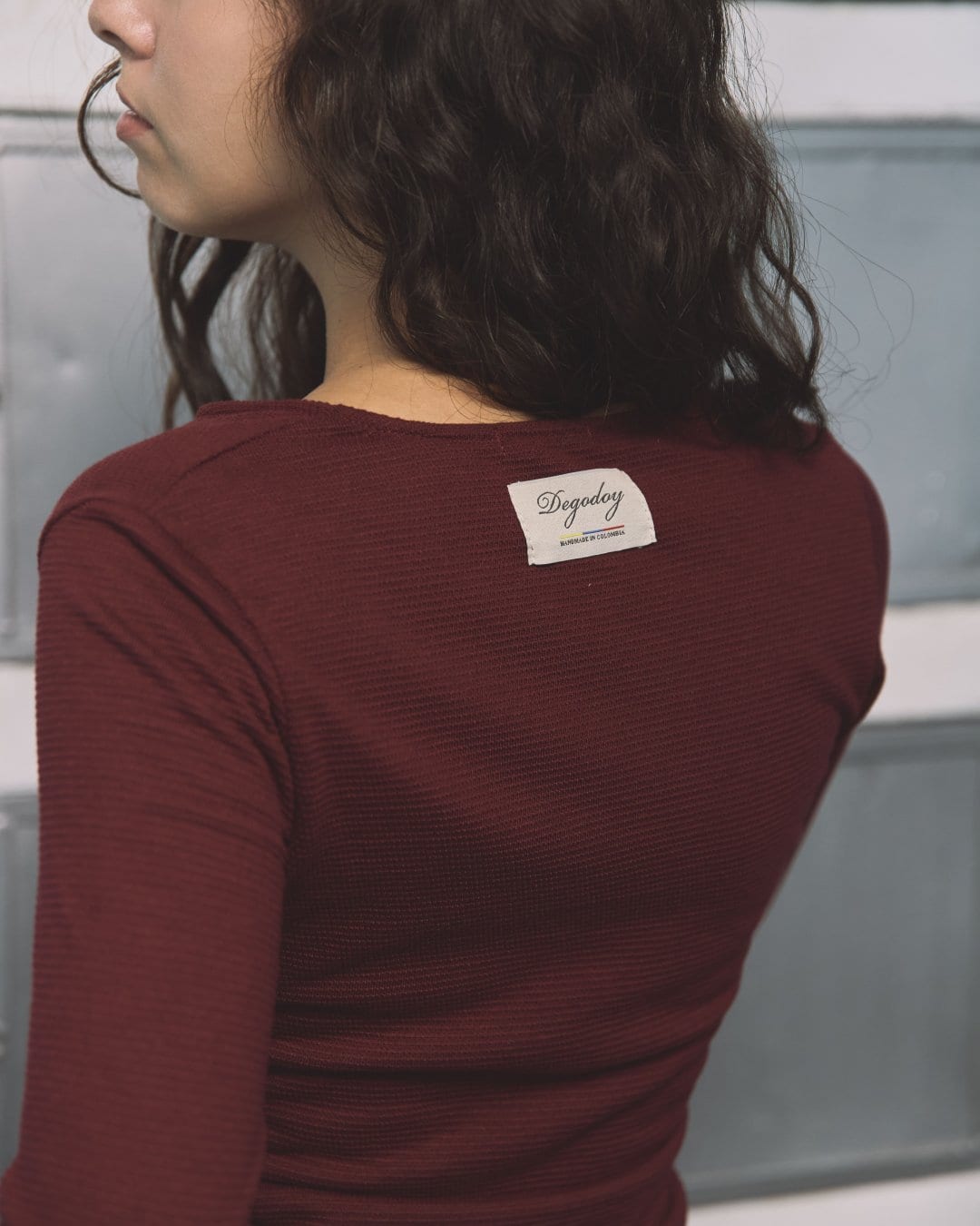 Regatta Henley Burgundy - imagen 3