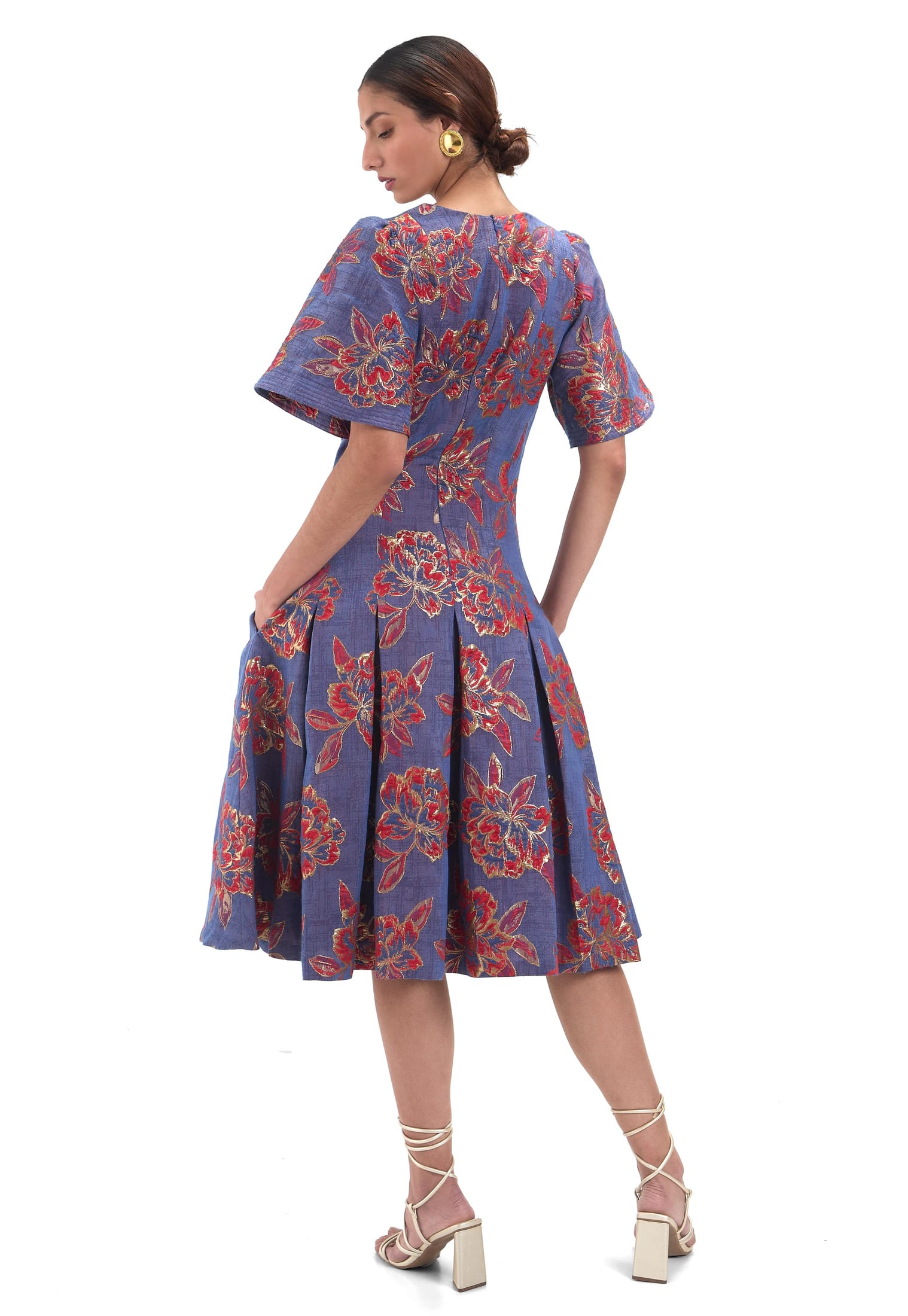 VESTIDO GOLDENBLUE JACQUARD - imagen 3