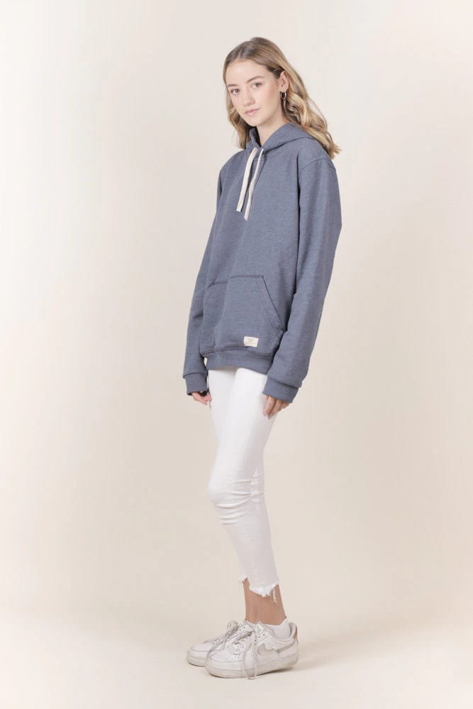 HOODIE AZUL UNISEX- BÁSICO - imagen 4