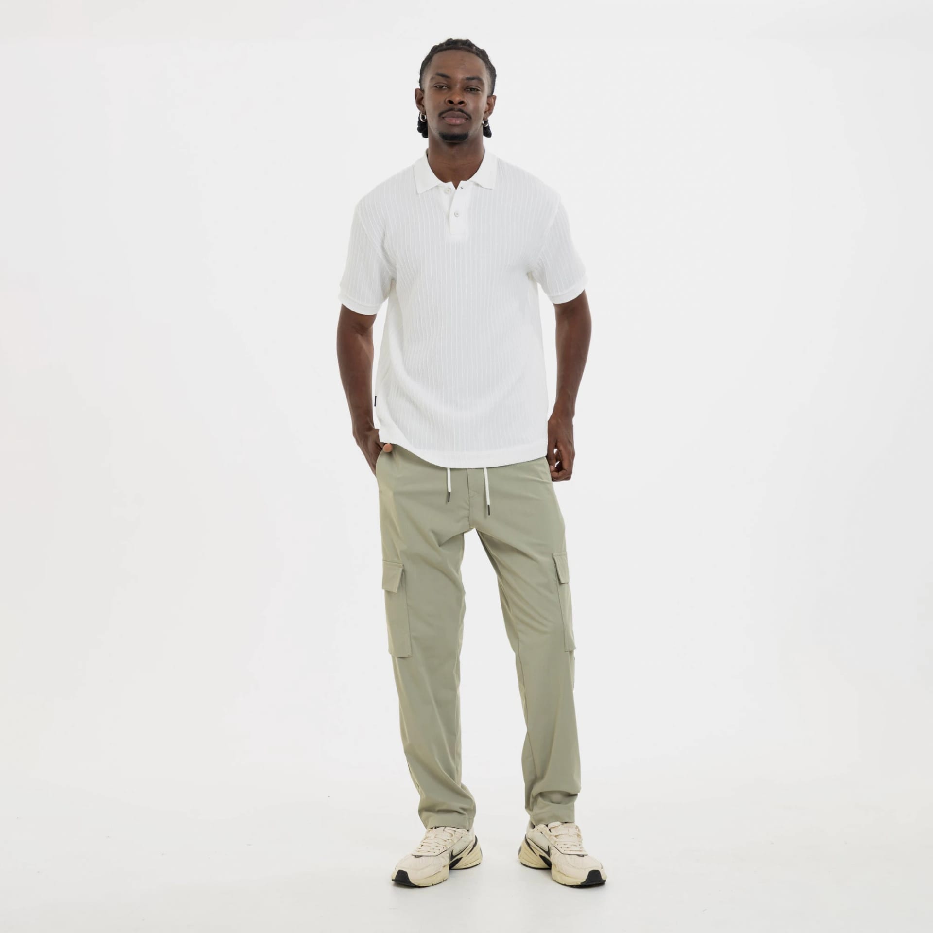 Refined Polo Knit Ivory - imagen 2