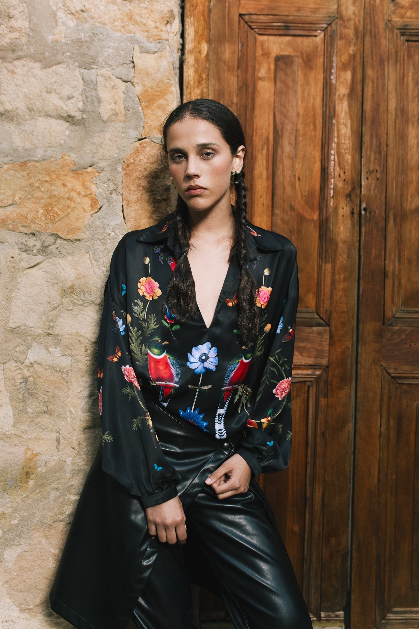 Blusa Satin - Mexica - imagen 1