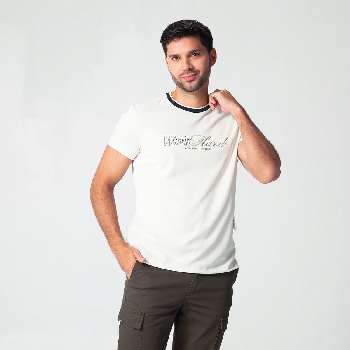 Camiseta Slim Basica Nine - imagen 12