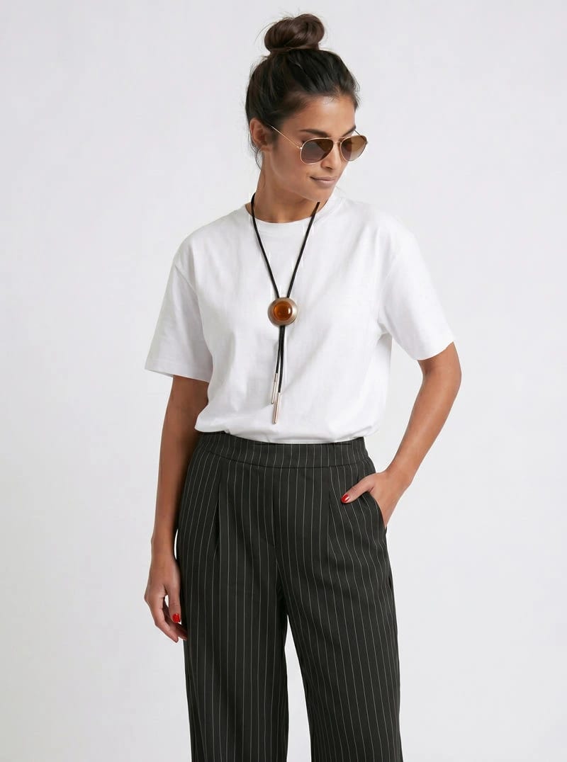 PANTALÓN RAYA TIZA - imagen 3