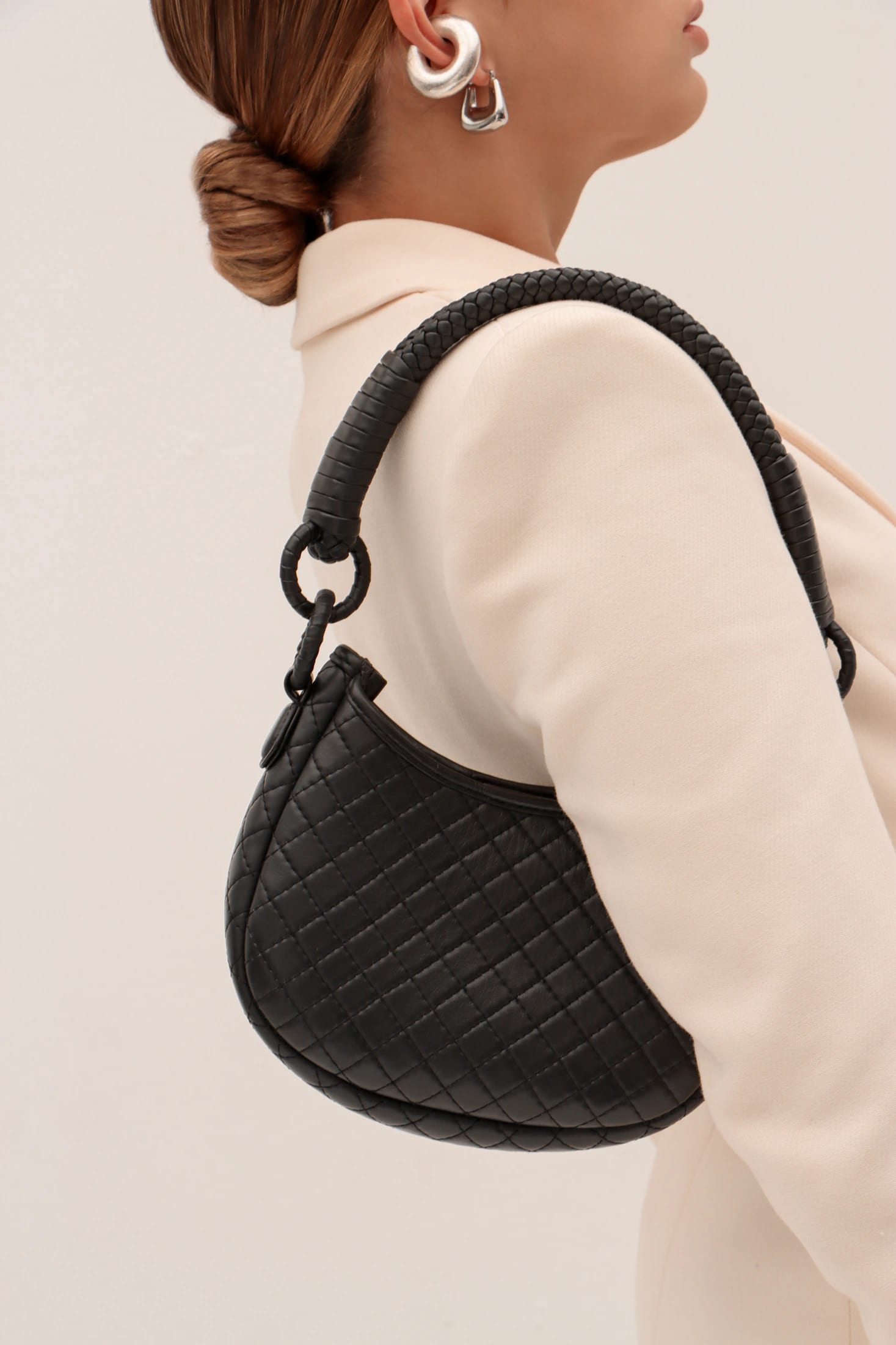 Saddle Mini, Shoulder Bag - Black - imagen 6