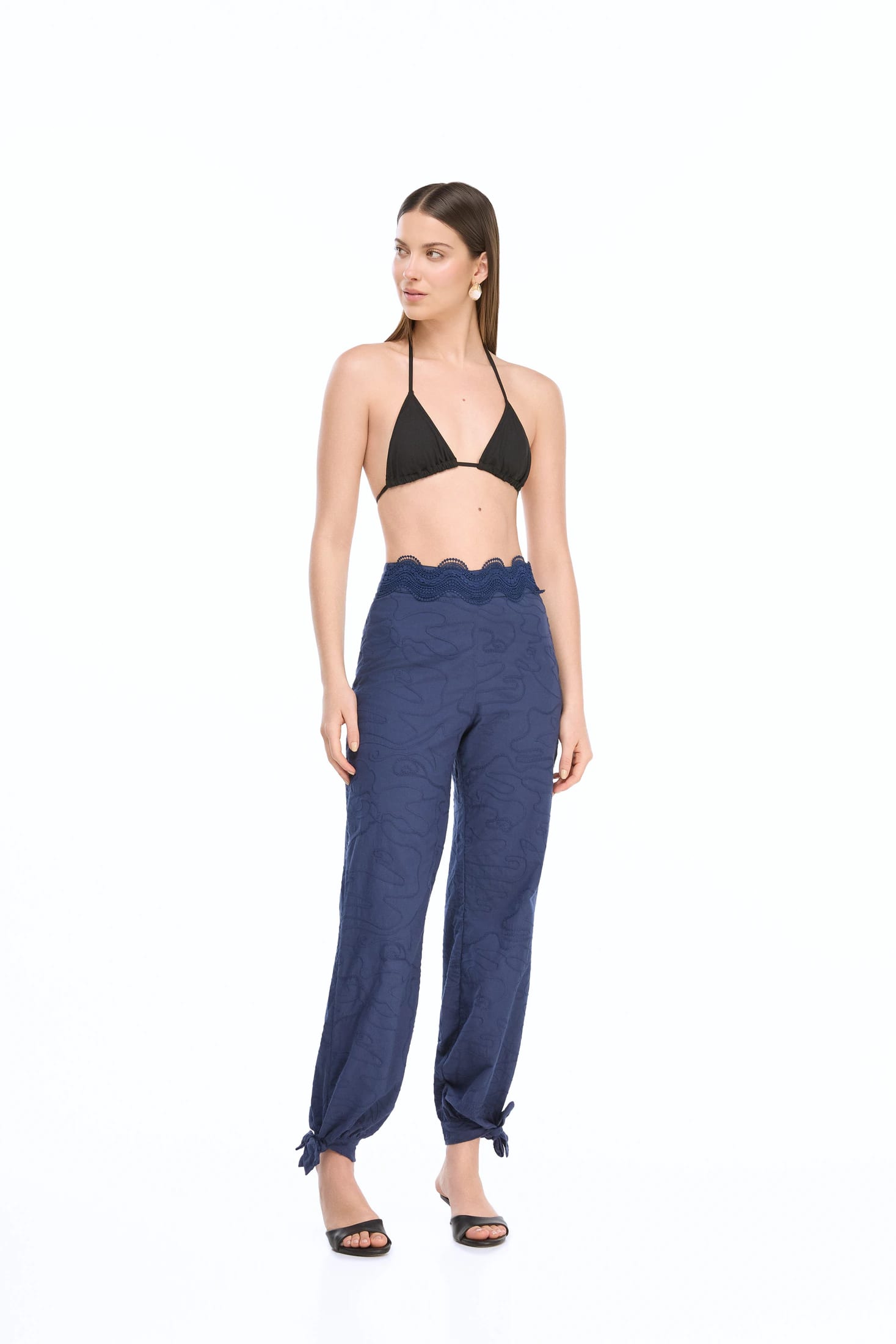 AWA PANTS NAVY BLUE - imagen 1