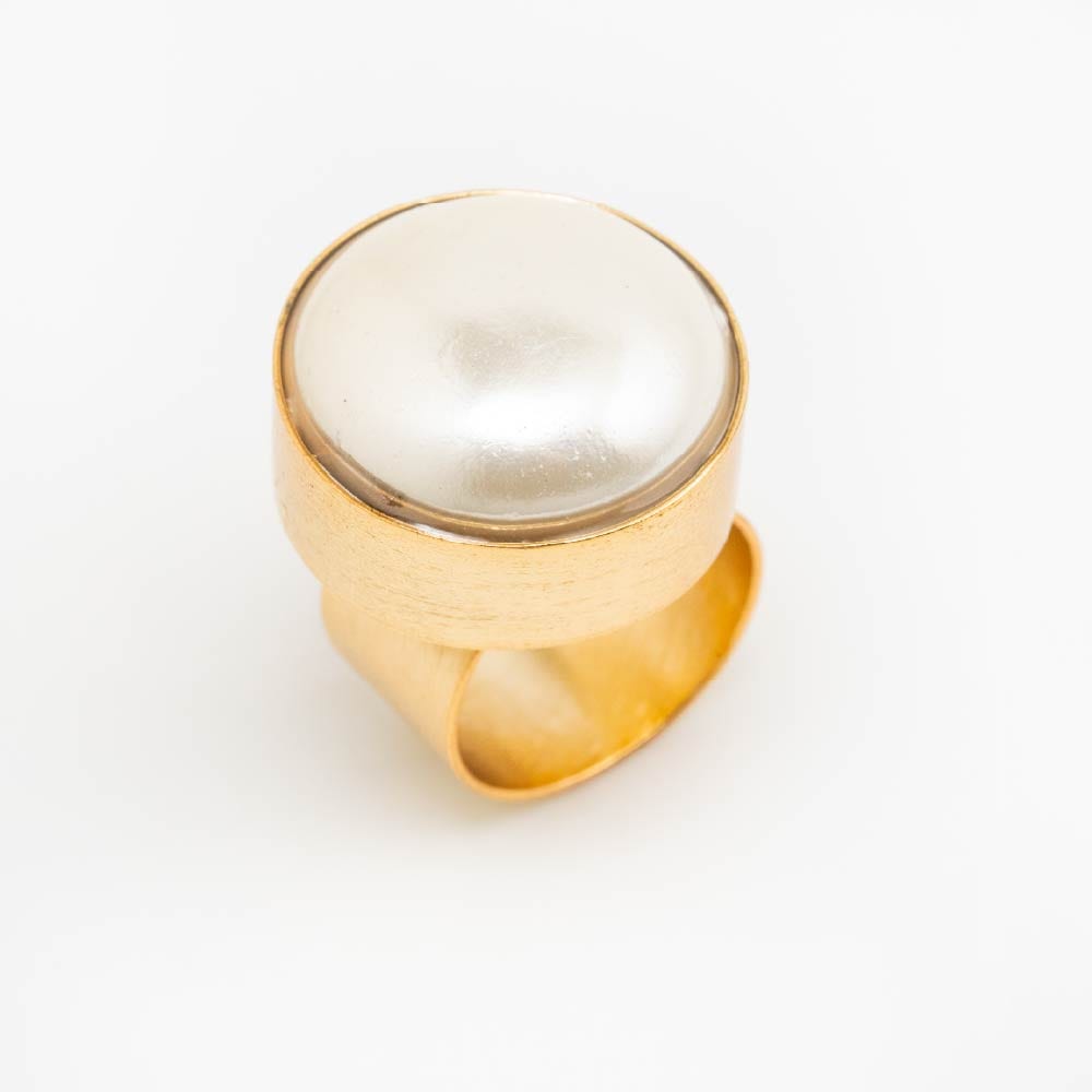 Anillo sello dorado - imagen 3