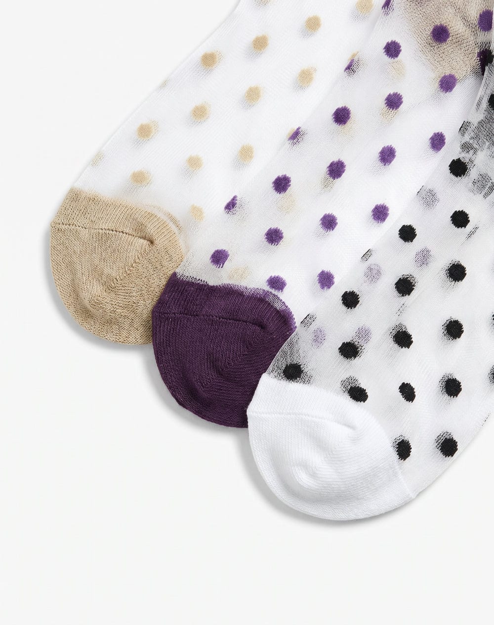 3 pares de medias cortas surtido mujer - imagen 3