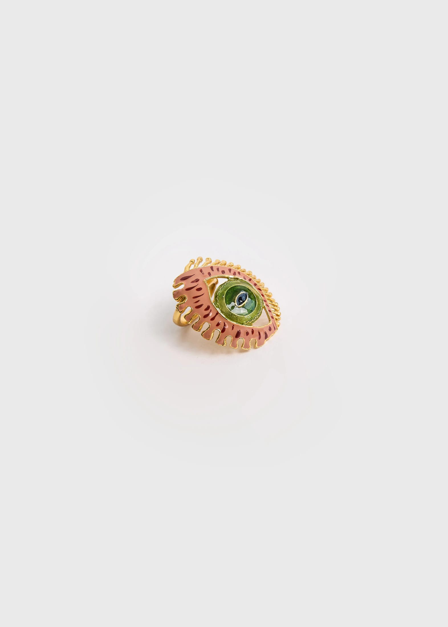Anillo Maxi Eye Terracota - imagen 2
