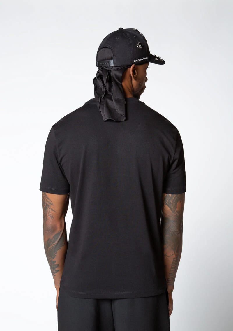 Dopamine black slim t-shirt - imagen 2
