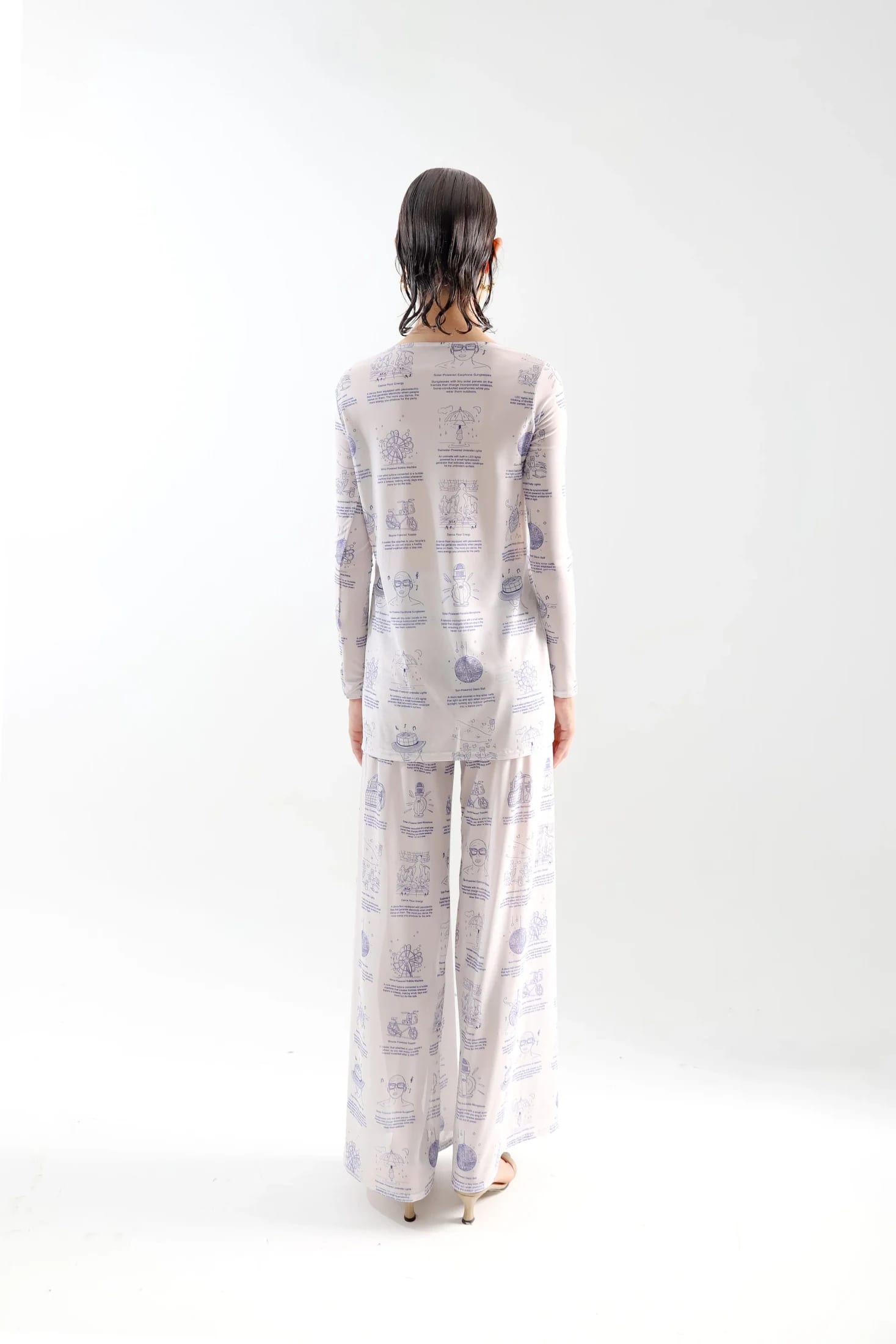 'Patents' Mesh Pants - imagen 10