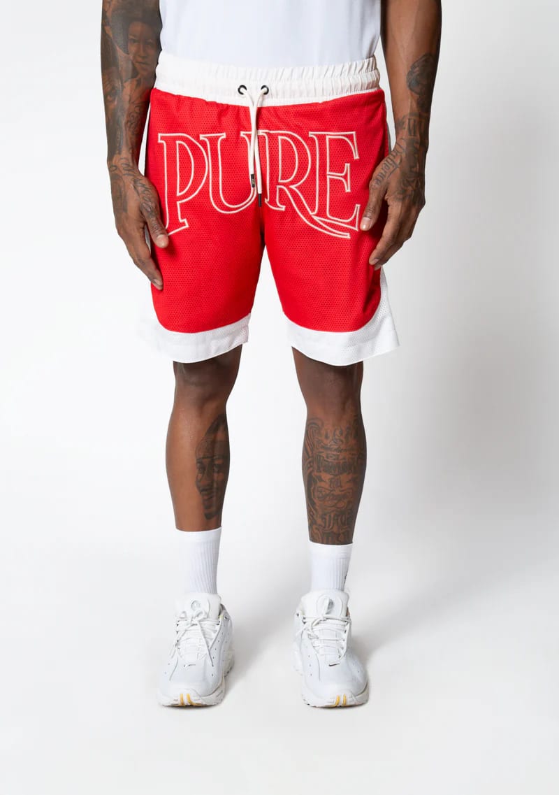 knockout red shorts - imagen 7