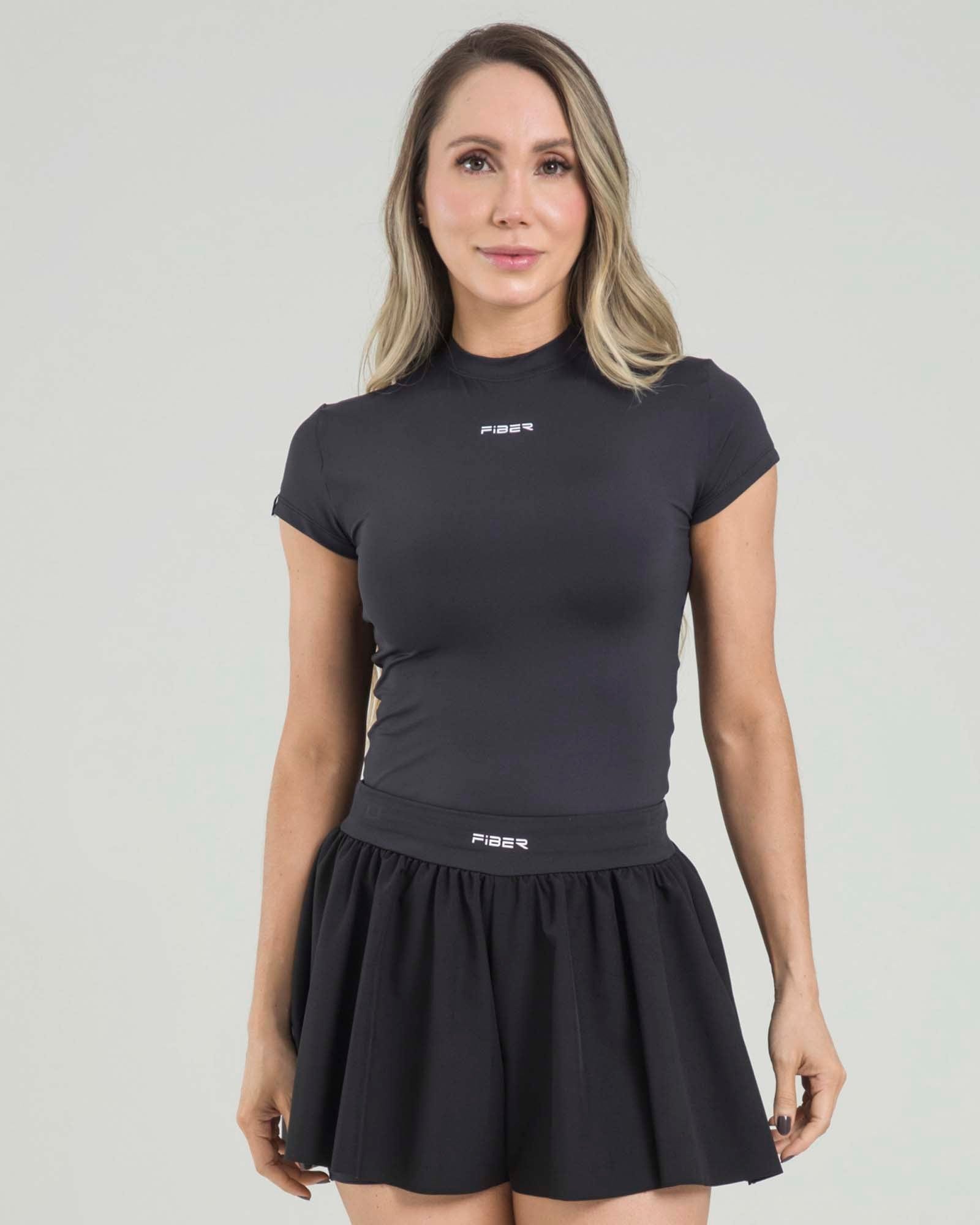 Falda Skort core line negro genuina - imagen 1