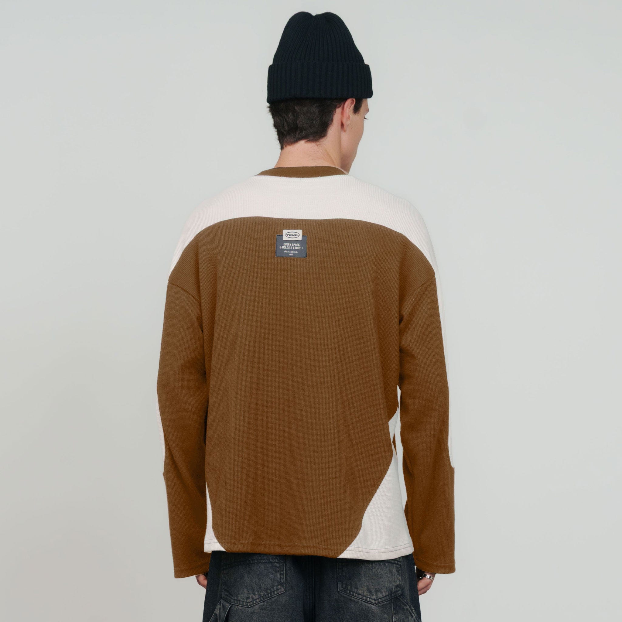 Waffer Long Sleeve Tee - Brown - imagen 2