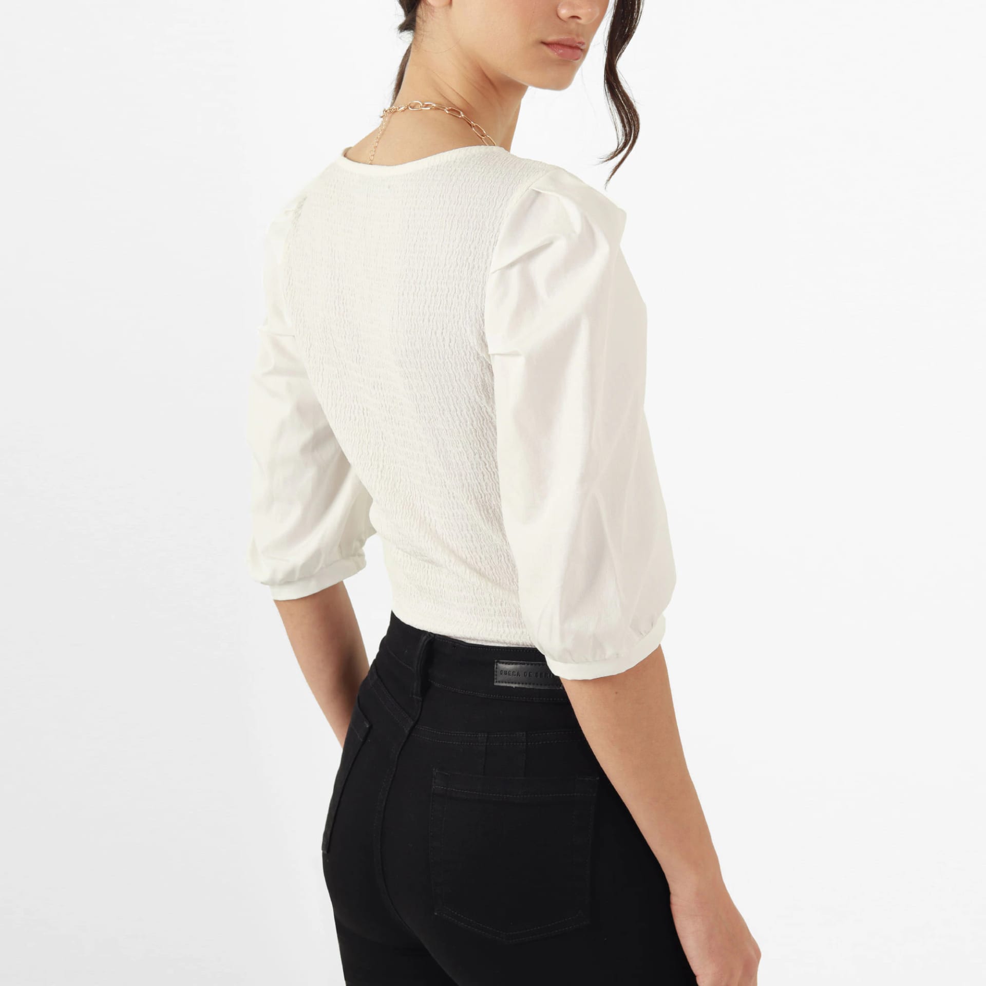 Blusa Cuello Redondo Manga 3Cuartos - imagen 32