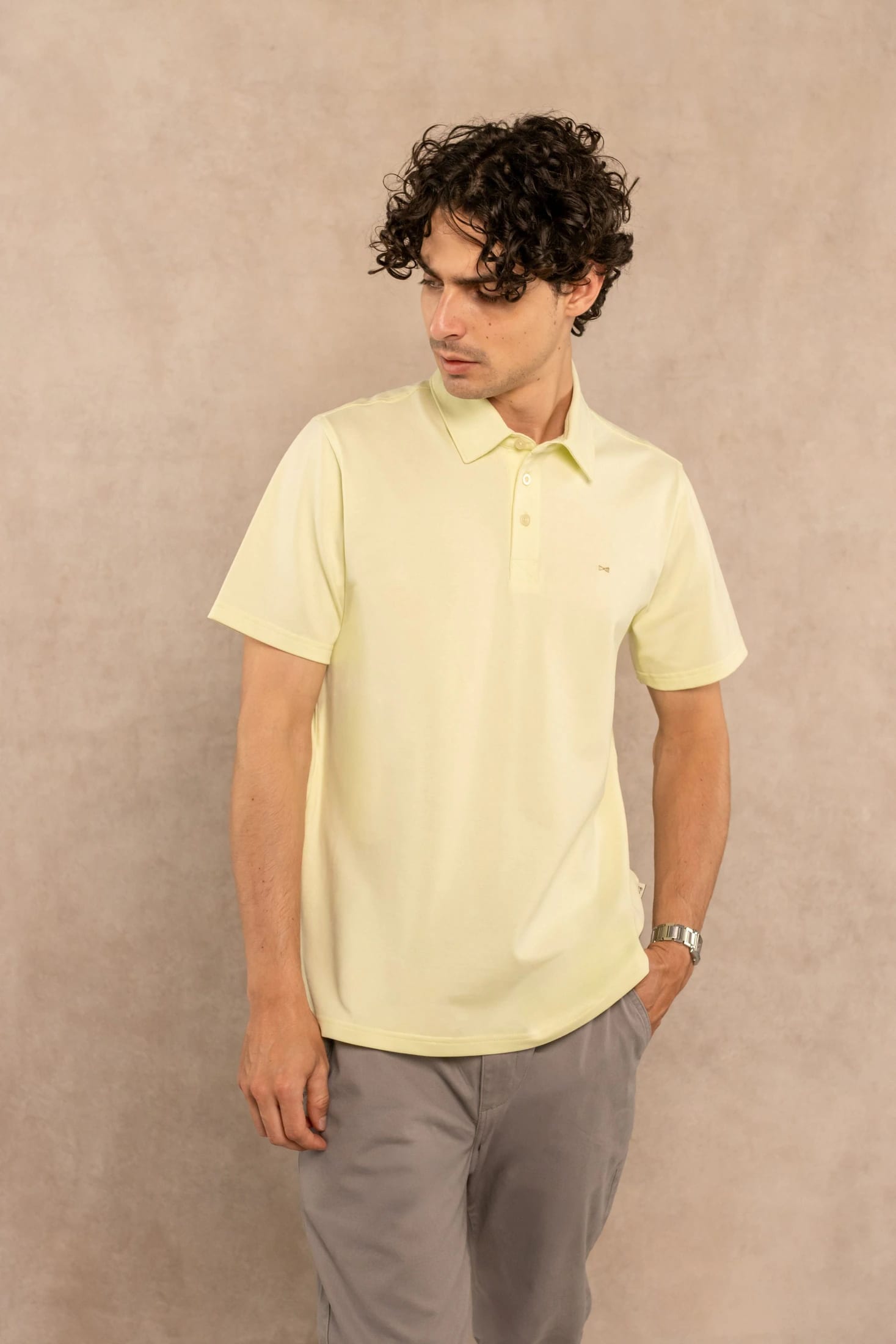 Polo Antimanchas Verde Lima - imagen 6