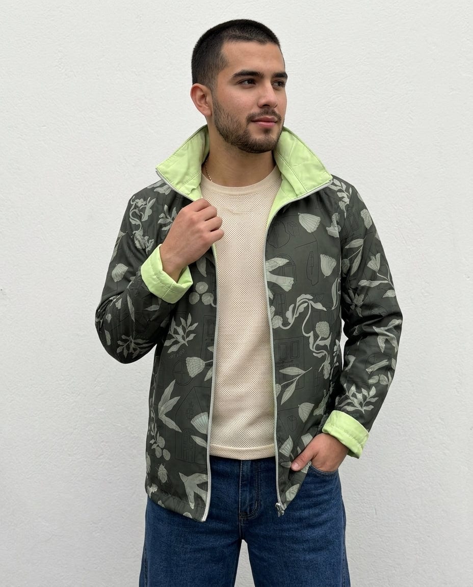 Chaqueta Doble Faz verde - imagen 4