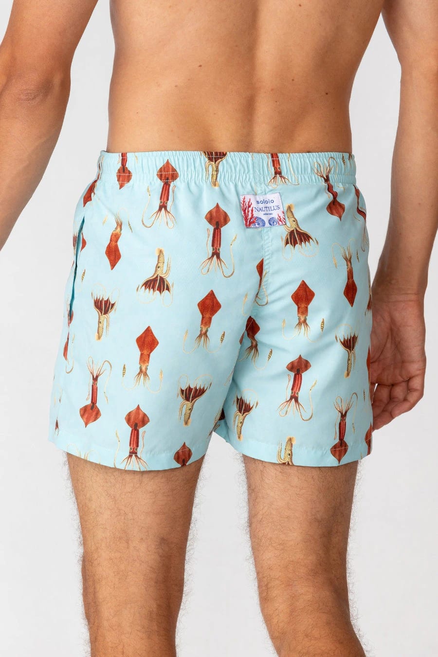 Men's swim trunk white egret - imagen 16