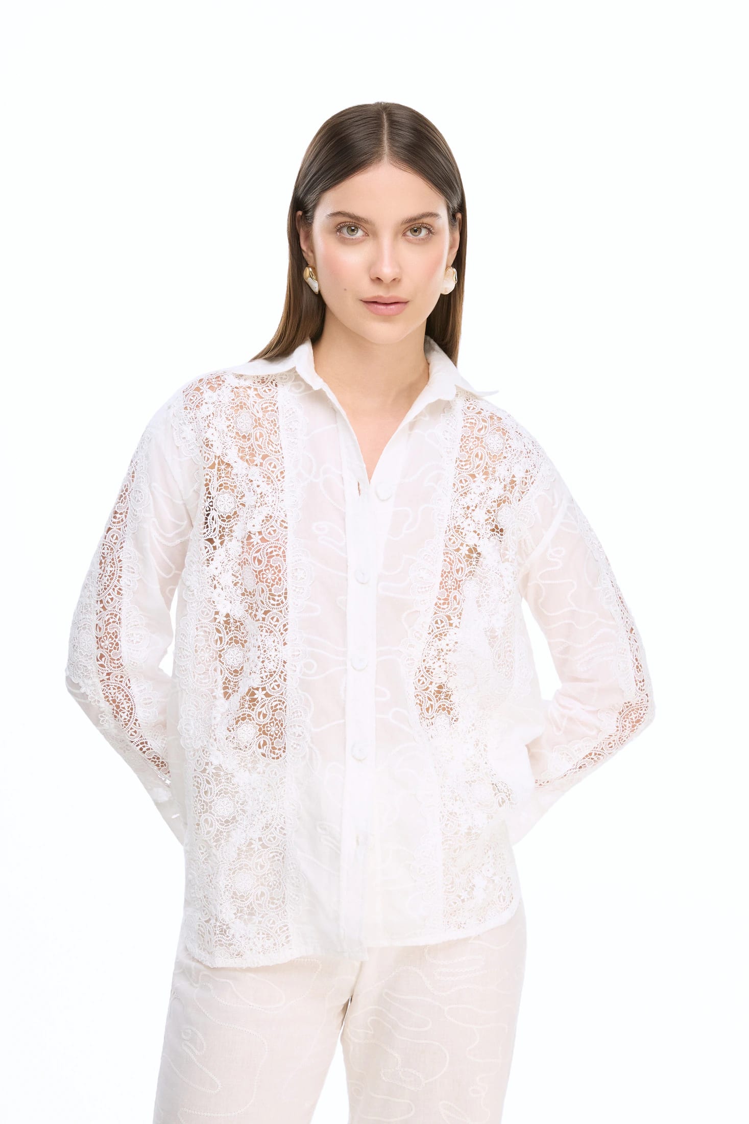 JOLIE SHIRT WHITE - imagen 1