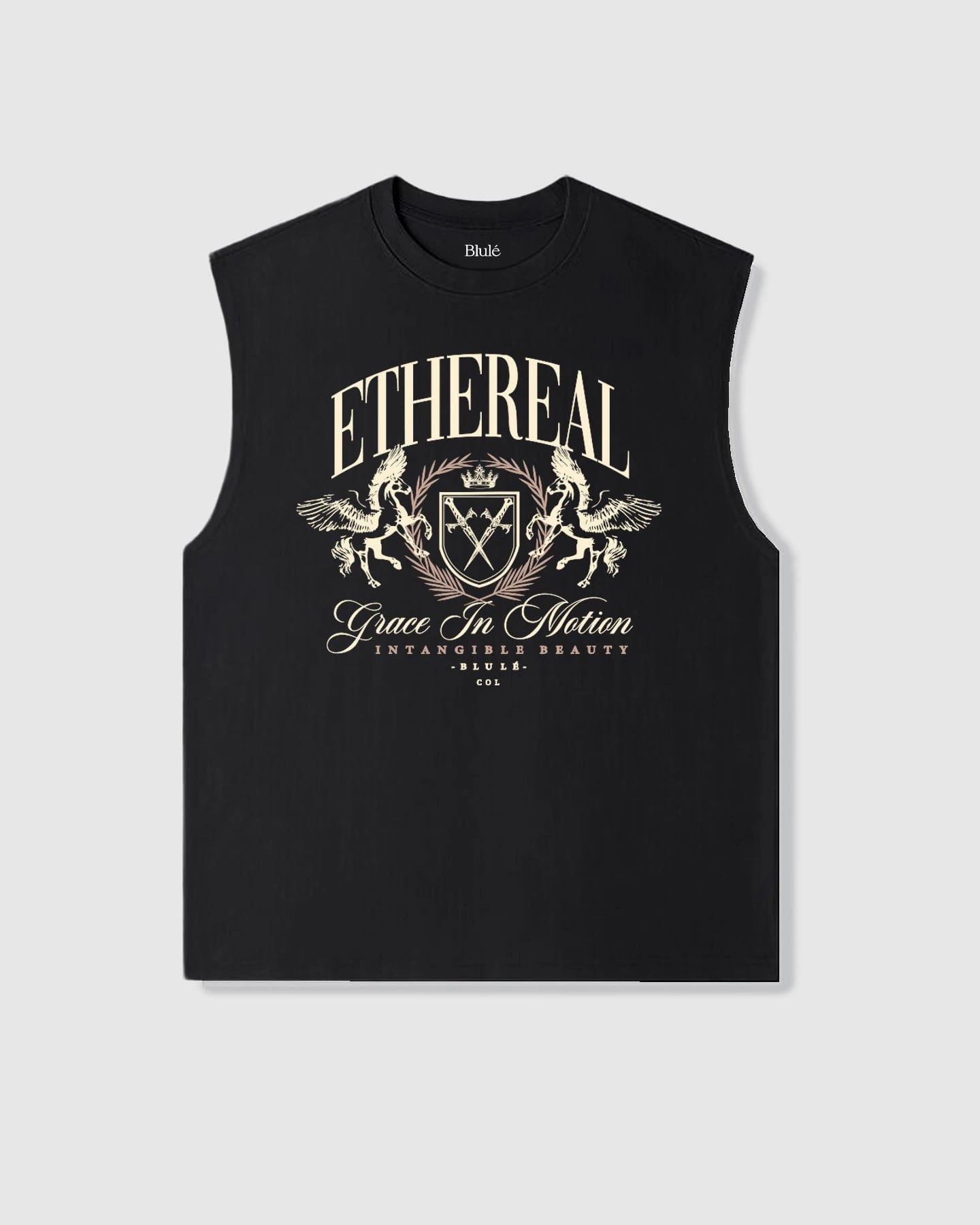 Oversized Sleeveless Ethereal Black - imagen 1