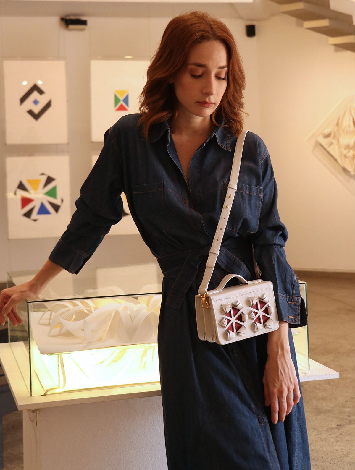 WHITE Orchid BAG - imagen 2