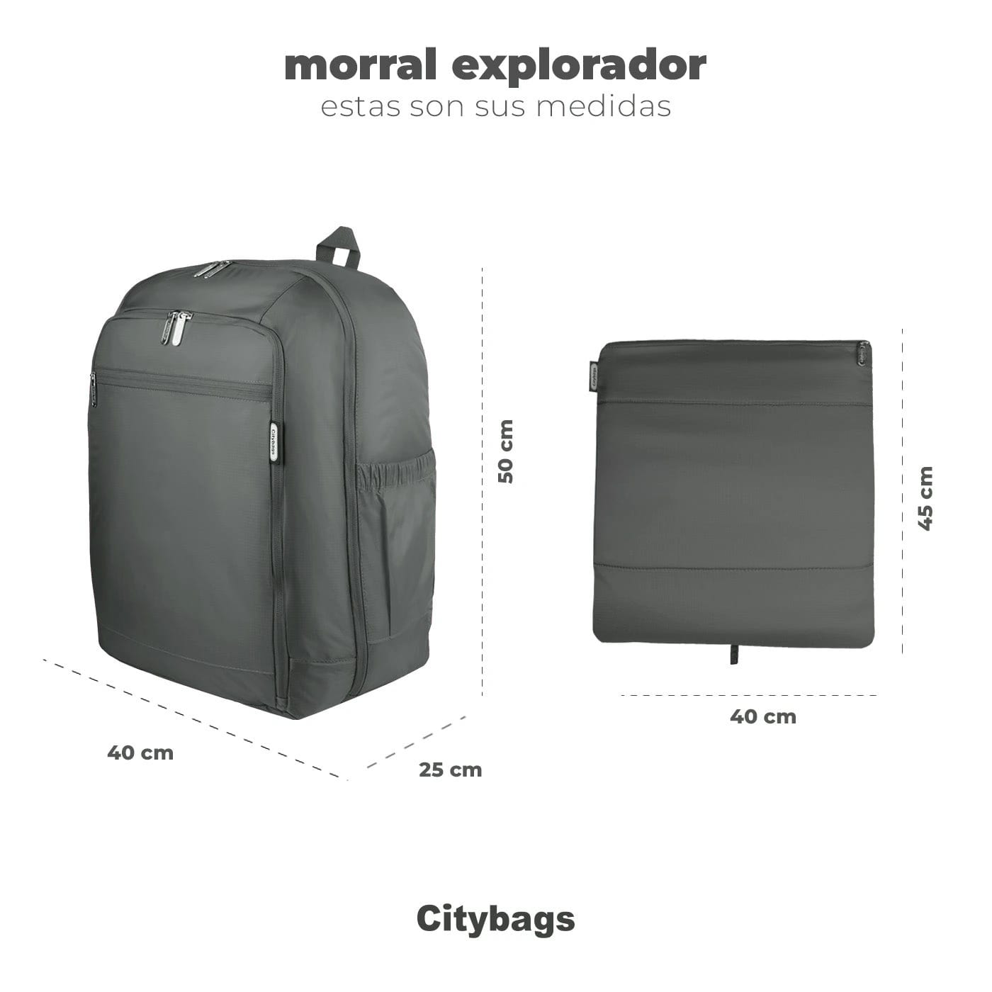 Morral Explorador Ultra Estampado Salento Citybags - imagen 8