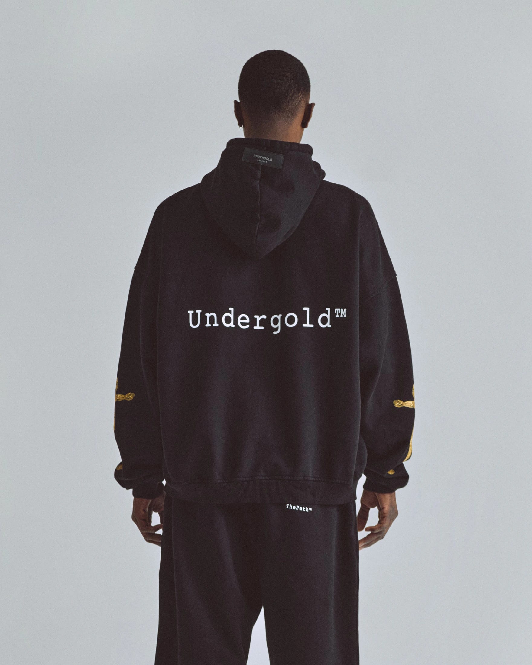 The Path Golden Christ Hoodie Black - imagen 7