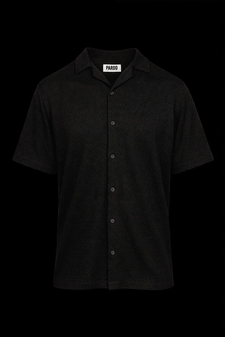 Camisa tejida ligera negra - imagen 2