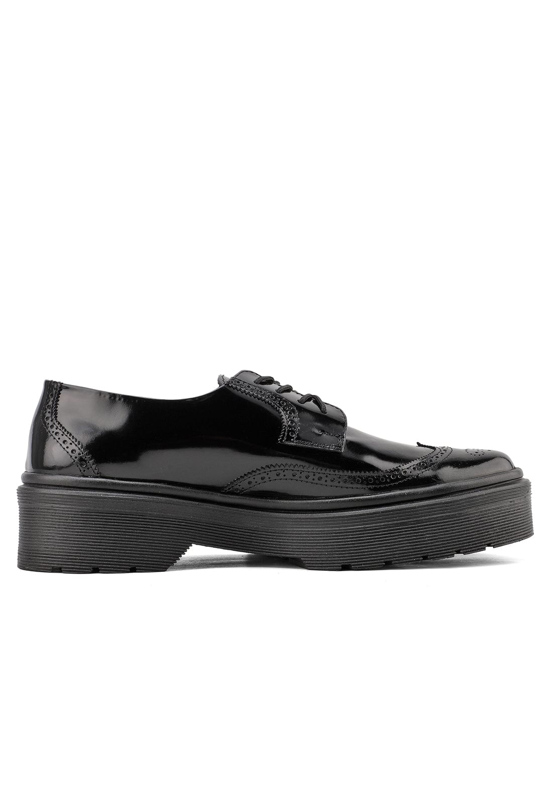Zapatos oxford negros suela chunky - imagen 9