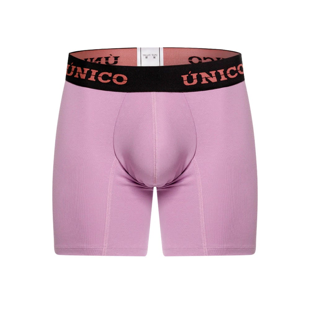 BOXER MEDIO PATIL MORADO - imagen 1