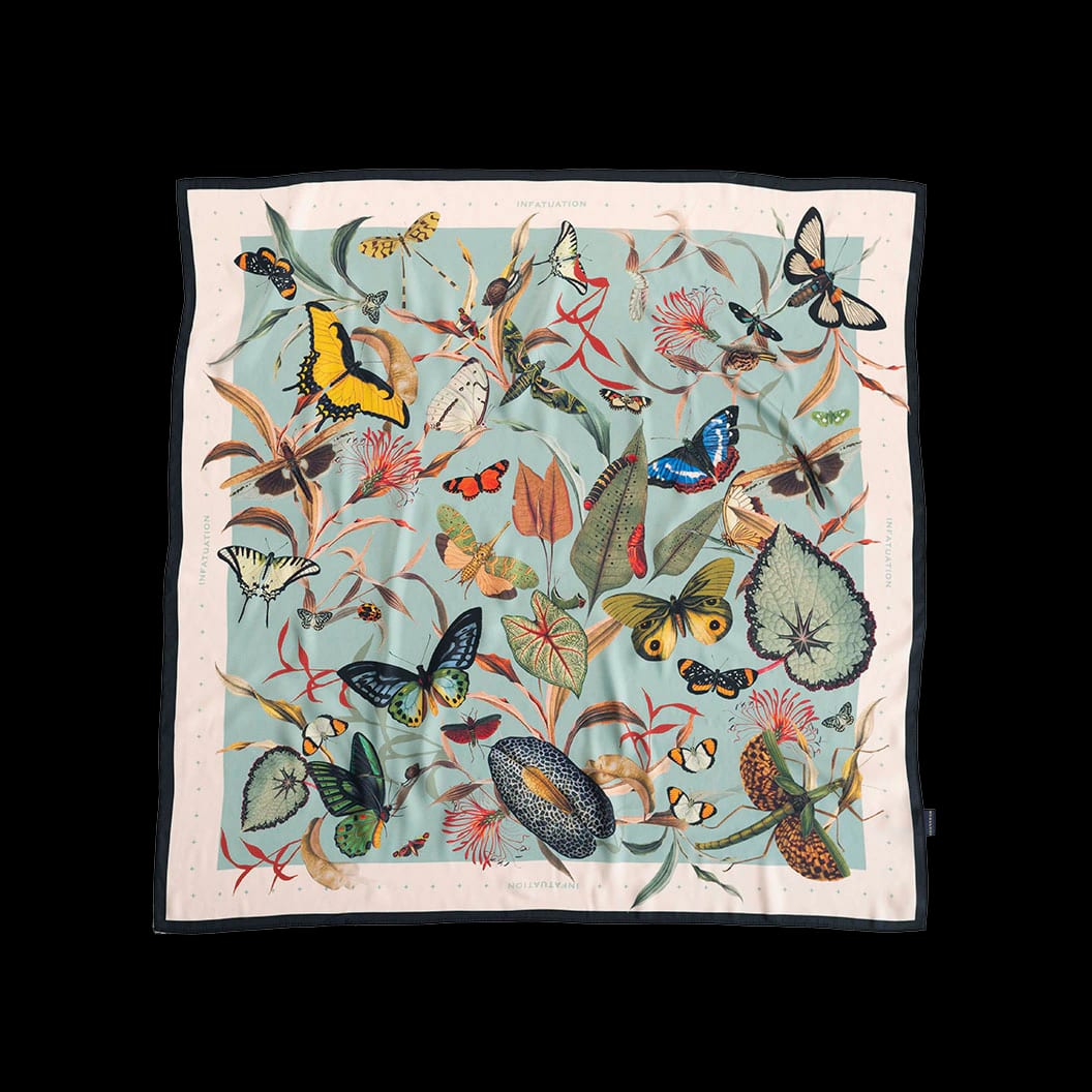 Pañoleta - Butterfly Black - imagen 1