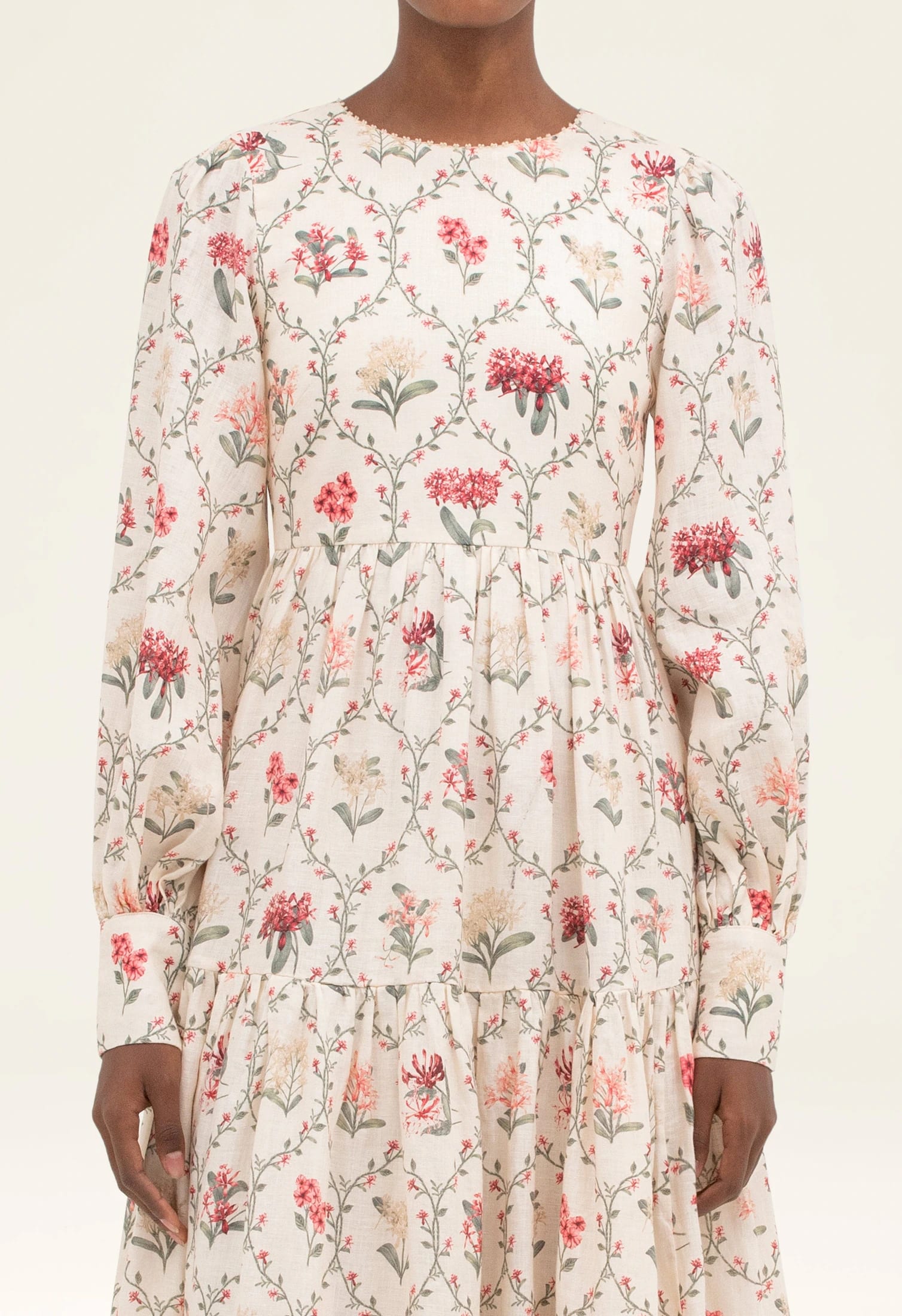 Nuez Orquidea Maxi Dress - imagen 5