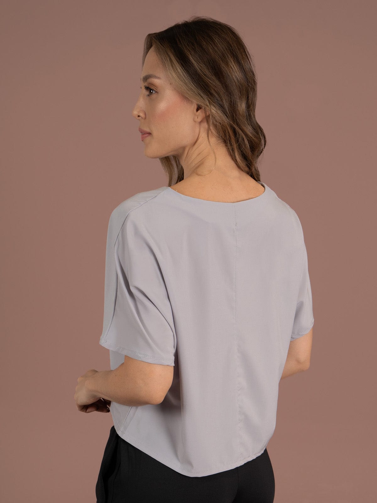 Blusa lara holly gris claro - imagen 2