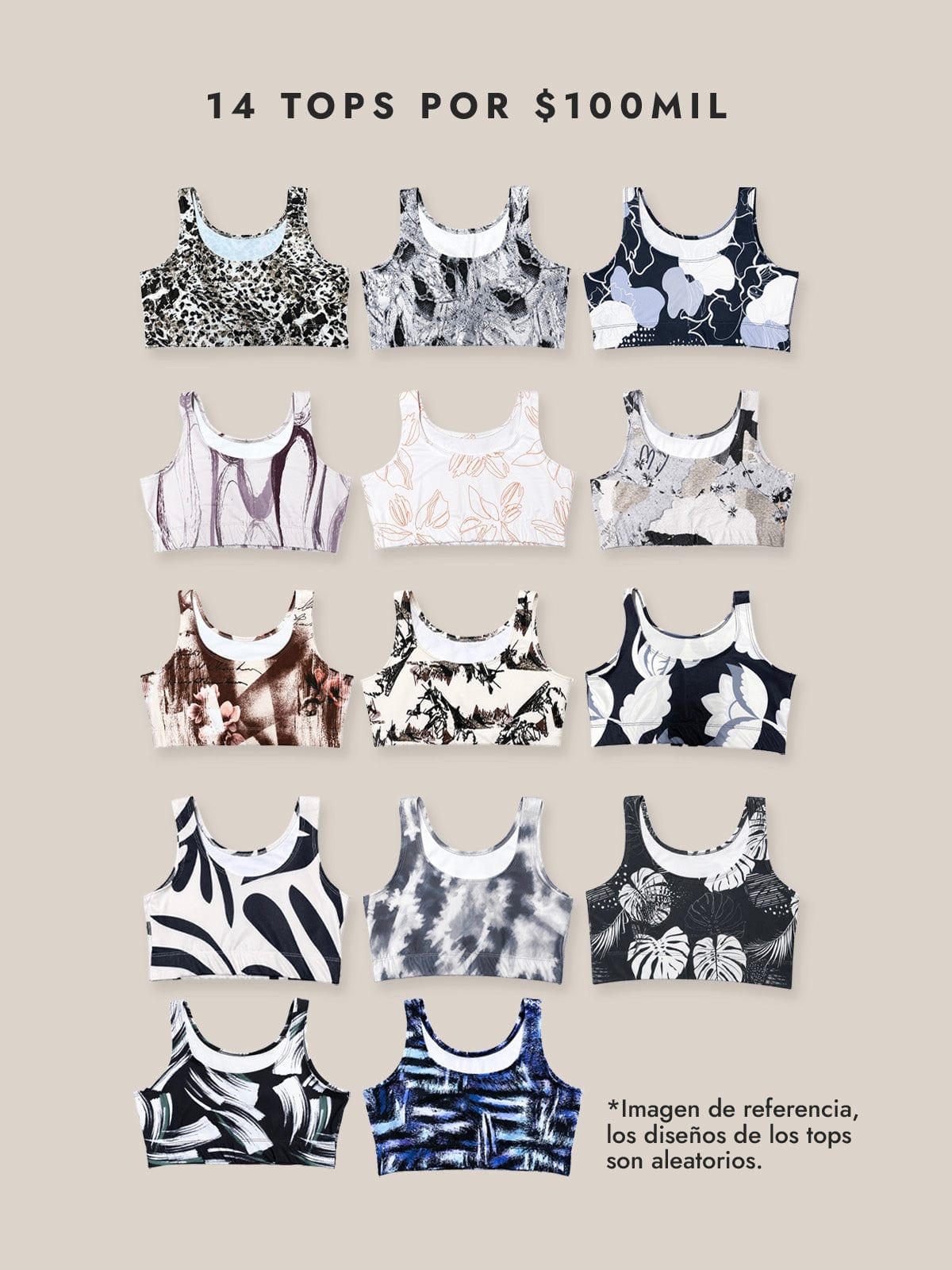 Pack 14 tops - imagen 1